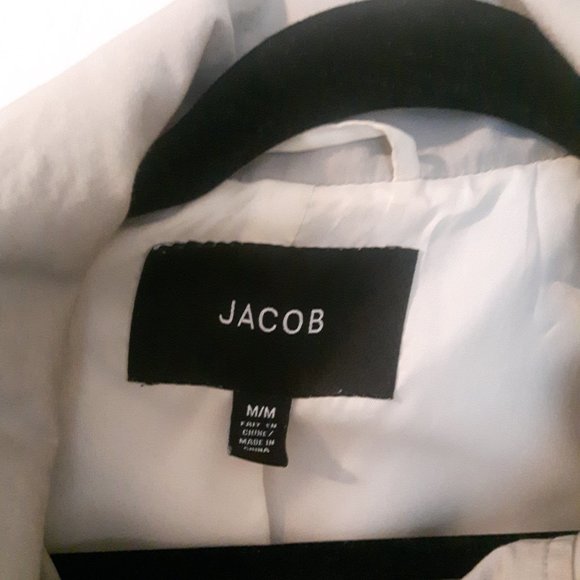 GREY JACOB TRENCH COAT - Picture 6 of 8